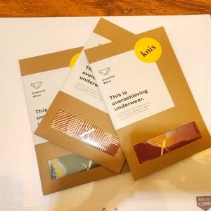 Knit essential bikini 3 pairs size large